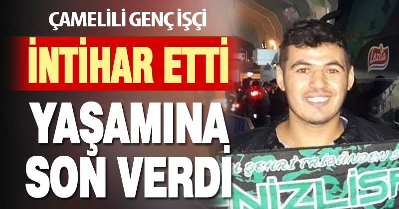 Genç tekstil işçisi canına kıydı