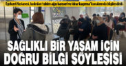 Egekent Hastanesi, kadınları ‘rahim ağzı kanseri ve idrar kaçırma’ konularında bilgilendirdi