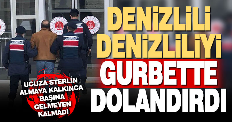 Denizlili, Denizlili’yi Muğla’da dolandırdı