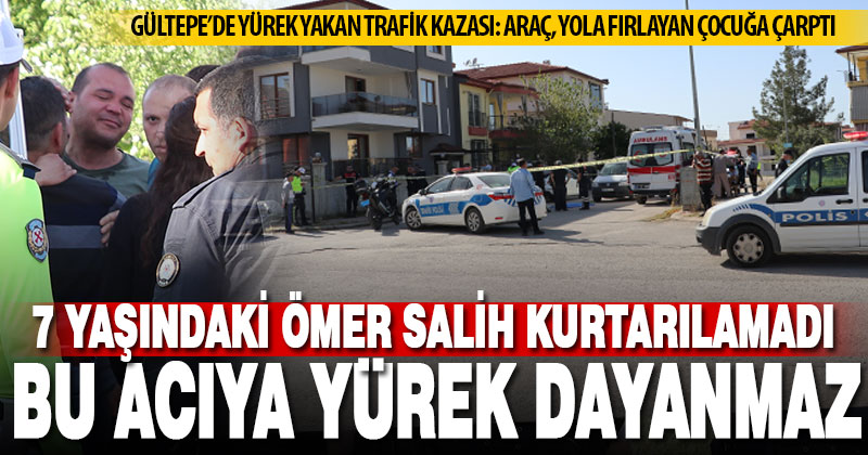 Hafif ticari aracın çarptığı 7 yaşındaki çocuk öldü