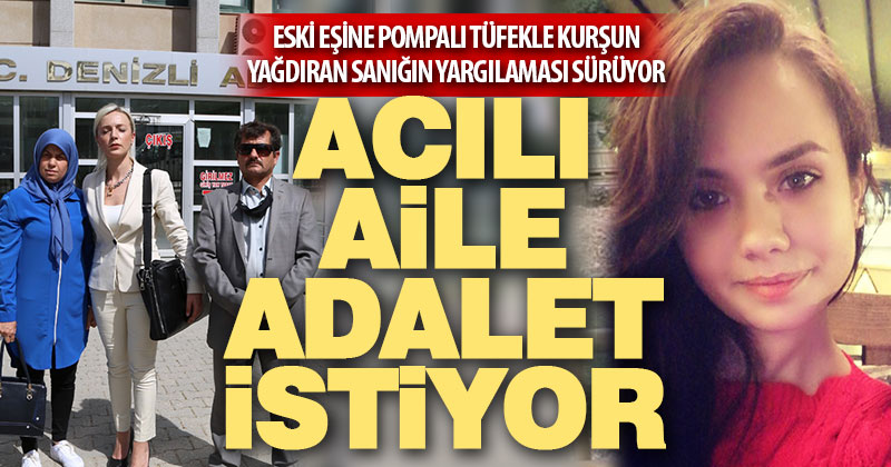 Eski eşini pompalı tüfekle öldürdüğü öne sürülen sanığın yargılaması sürüyor