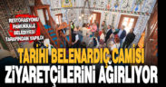 Tarihi Belenardıç Camisi ziyaretçilerini ağırlıyor