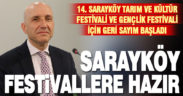 Sarayköy’de festivaller için geri sayım başladı