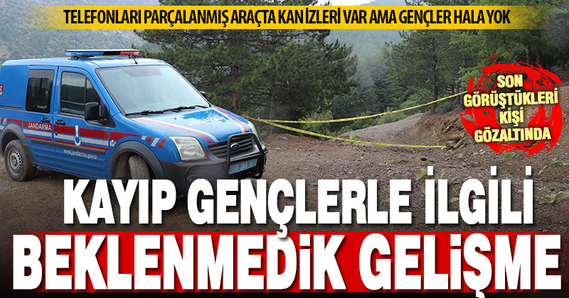 Serinhisar’da kaybolan 2 genç hala yok, son görüştükleri kişi gözaltına alındı