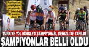 Denizli’deki Türkiye Yol Bisikleti Şampiyonası sona erdi