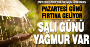 Meteoroloji’den yeni hafta için hava uyarısı. Pazartesi fırtına, salı gök gürültülü sağanak var