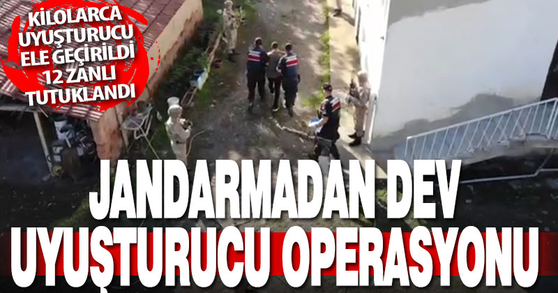 Denizli merkezli uyuşturucu operasyonunda 12 şüpheli tutuklandı
