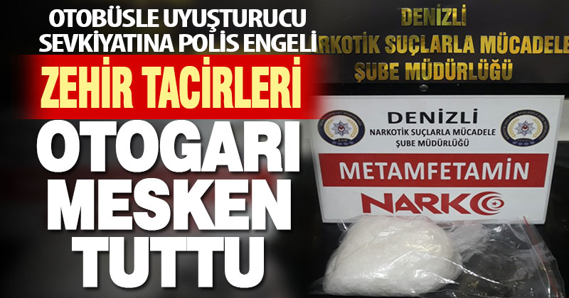 Zehir tacirleri otogarı mesken tuttu