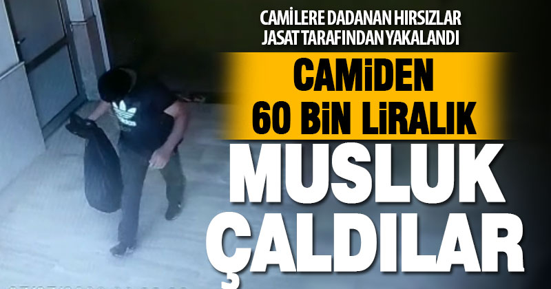 Denizli’de 2 camiden 60 bin lira değerinde musluk çalan hırsızlar yakalandı