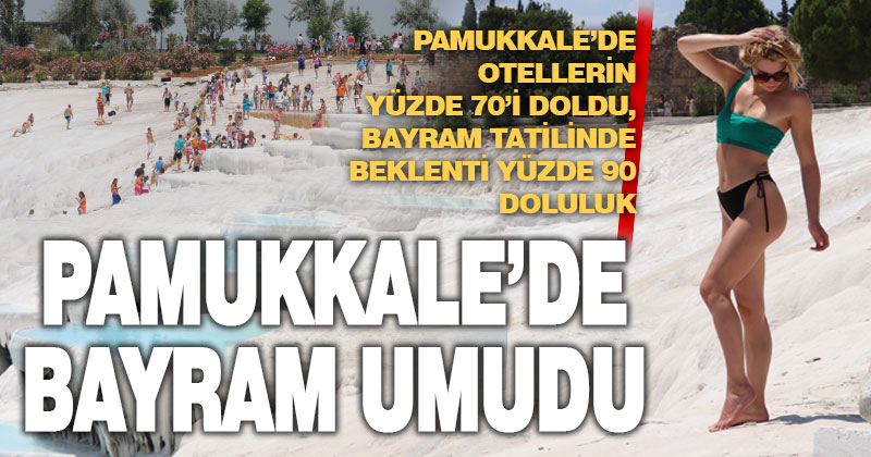 Beyaz cennette turizmciler bayram tatilinden umutlu