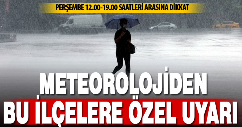 Meteorolojiden Denizli’nin güney ve batı ilçelerine aşırı yağış uyarısı