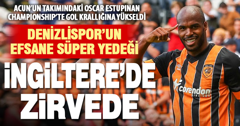 Denizlispor’un süper yedeği Acun’un takımıyla İngiltere’de gol kralı oldu
