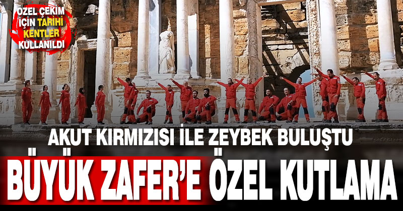 Denizli AKUT’tan Büyük Zafer’e özel kutlama