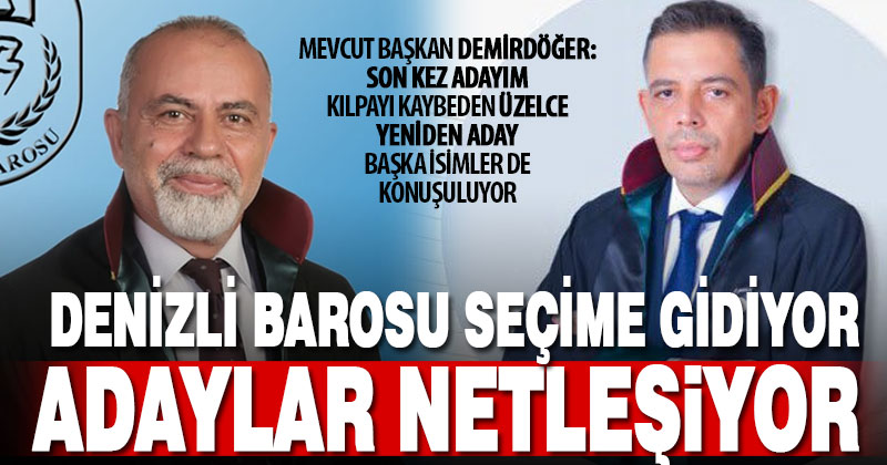 Denizli Barosu, 15 ay sonra seçime gidiyor