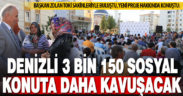 Başkan Zolan,  TOKİ sakinleriyle buluştu, yeni konut projesini anlattı