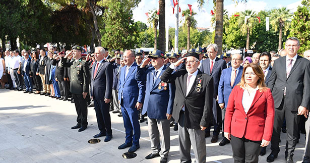 19 Eylül Gaziler Günü törenle kutlandı