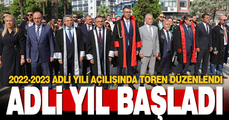 Denizli’de adli yıl açılış töreni yapıldı