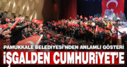 Pamukkale Belediyesi İşgalden Cumhuriyet’e oyununu liselilerle buluşturdu