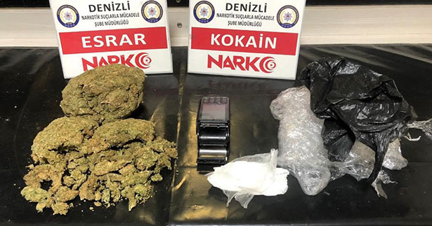 Denizli’de uyuşturucuya 6 tutuklama