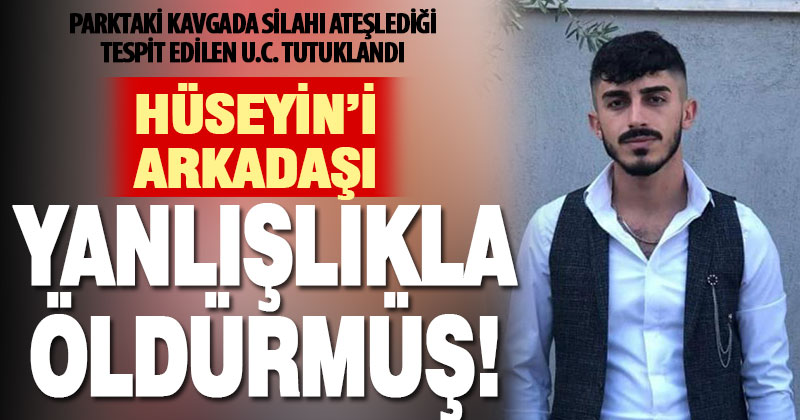 Parktaki silahlı kavgada arkadaşını öldürdüğü ileri sürülen şüpheli tutuklandı