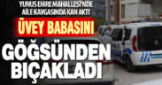 Denizli’de üvey oğlunun bıçakladığı kişi hastaneye kaldırıldı