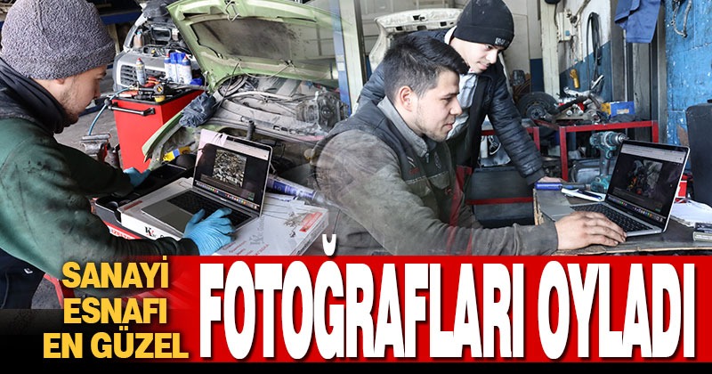 Denizli’de sanayi sitesi esnafı AA’nın “Yılın Fotoğrafları” oylamasına katıldı