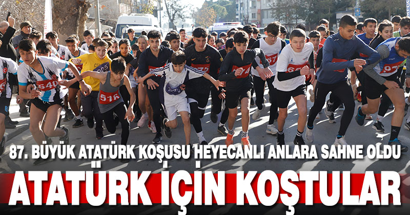 Denizli’de 87. Büyük Atatürk Koşusu yapıldı