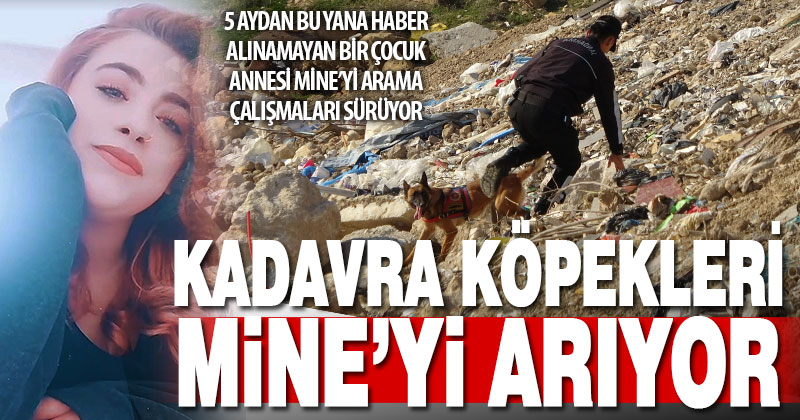 5 aydır kayıp olan Mine için arama çalışmaları yeniden başlatıldı