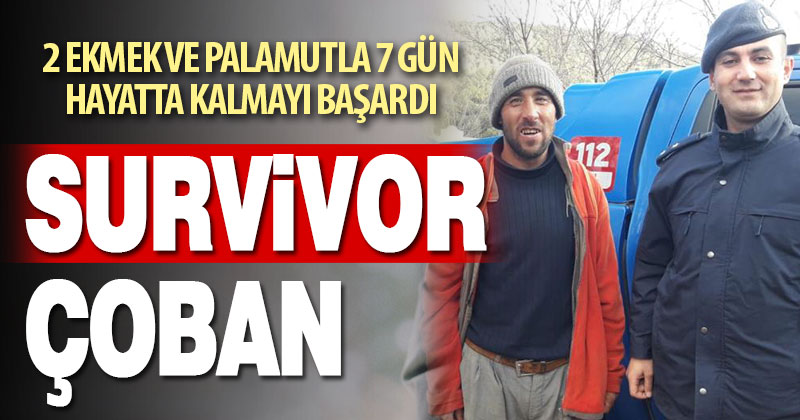 Engelli çoban 2 ekmek ve palamutla 7 gün hayata tutunmuş