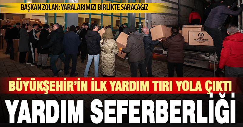 Büyükşehir deprem için tüm imkanlarıyla seferber