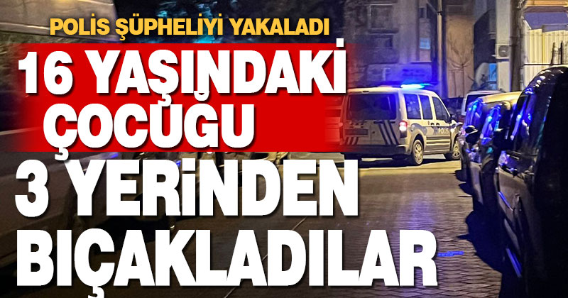 Denizli’de bıçaklı kavgada 16 yaşındaki çocuk yaralandı