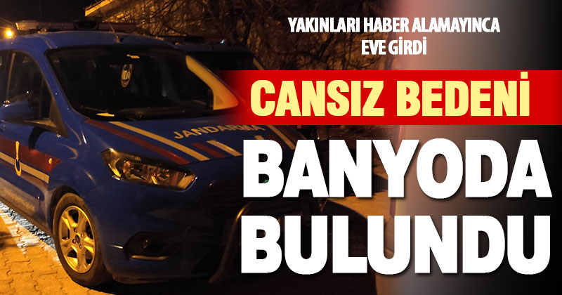 Kaklık’ta yalnız yaşayan vatandaş banyoda ölü bulundu