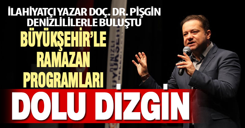 Büyükşehir’le Ramazan programları devam ediyor