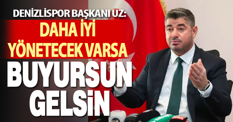 Uz: Görevimizin başındayız