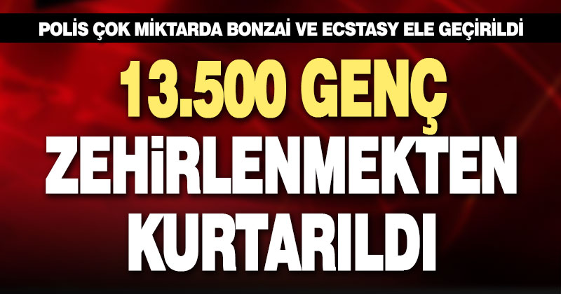 Polisten büyük uyuşturucu operasyonu