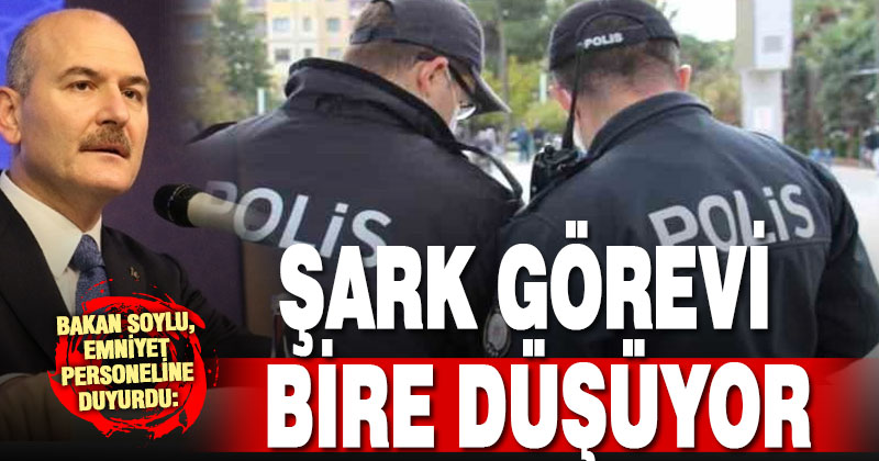 Bakan Soylu: ‘2025 yılı sonu itibarıyla iki şark görevini bir şark görevine düşüreceğiz’