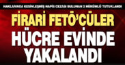 Firari FETÖ’cüler tutuklandı