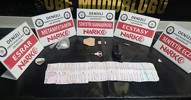 Denizli’de 9 uyuşturucu satıcısı şüphelisi tutuklandı