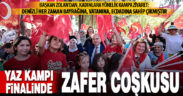 Başkan Zolan Cankurtaran yaz kampı finalinde kadınlarla buluştu