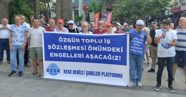 KESK’ten eylem: Yoksulluk ücreti istemiyoruz