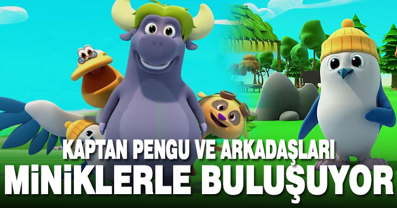 Kaptan Pengu ve Arkadaşları Pamukkale’ye geliyor