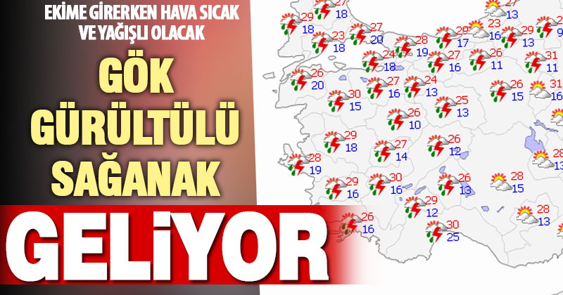 Denizli, yağışlı havanın etkisi altına giriyor