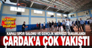Çardak Kapalı Spor Salonu ve Gençlik Merkezi tamamlandı