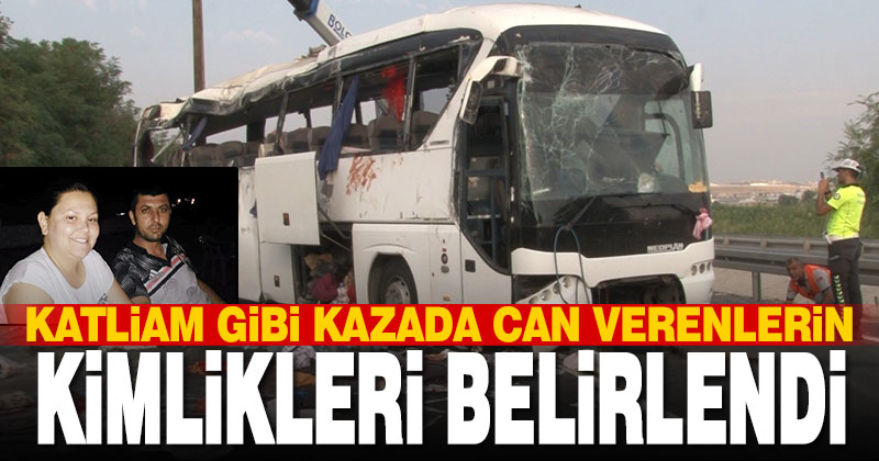 Düğün yolundaki kazada ölen 6 kişinin kimliği belli oldu