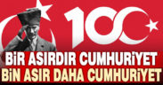100 yaşındaki Cumhuriyetimiz ile nice 100 yıllara…