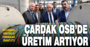 Vali Coşkun, Çardak OSB’yi ziyaret etti