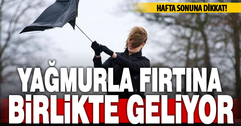 Denizli için hafta sonu kuvvetli fırtına bekleniyor