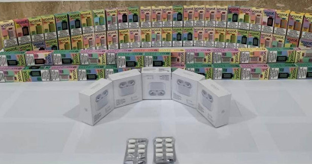 Denizli’de kaçak elektronik sigara operasyonu
