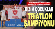 Büyükşehir sporcuları Triatlon Türkiye Şampiyonu oldu