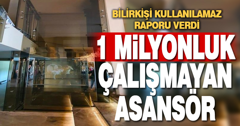 Bozuk asansör, sağlığı için 1 milyona yakın harcama yapan vatandaşın korkulu rüyası oldu